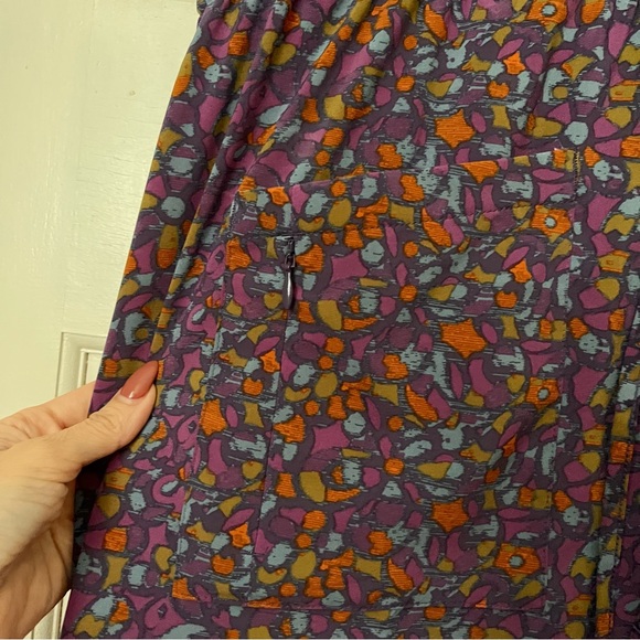 Toad & Co Livvy Sleeveless Dress XL Purple Pockets Drawstring Elastic Waist - Picture 8 of 12